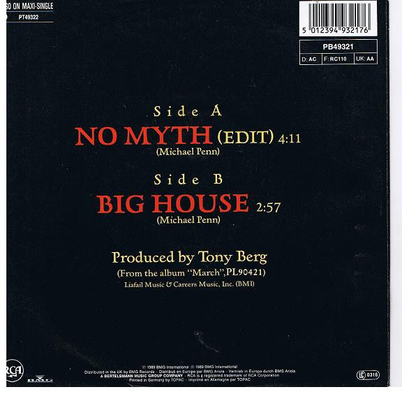 Michael Penn : No Myth (7", Single)