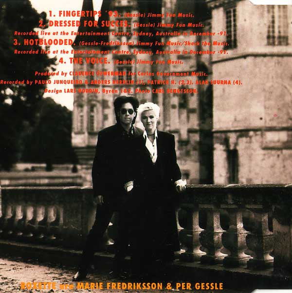 Roxette : Fingertips '93 (CD, Maxi)