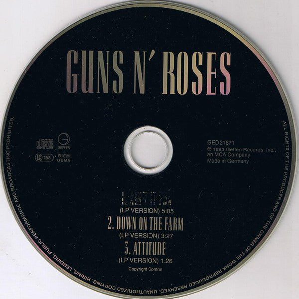 Guns N' Roses : Ain't It Fun (CD, Maxi)
