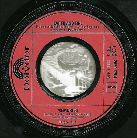 Earth And Fire : Memories (7", Single, Big)