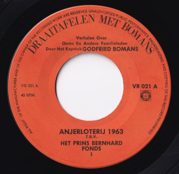 Godfried Bomans : Draaitafelen Met Bomans (7", EP)