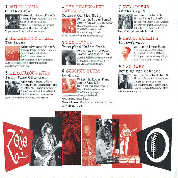 Various : Physical Graffiti Redrawn (CD, Album)