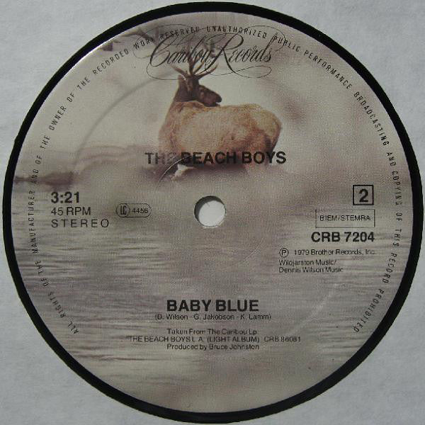The Beach Boys : Here Comes The Night / Baby Blue (12")