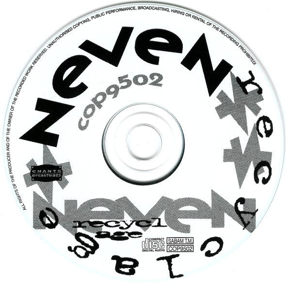 Neven : Recyclage (CD, Album)