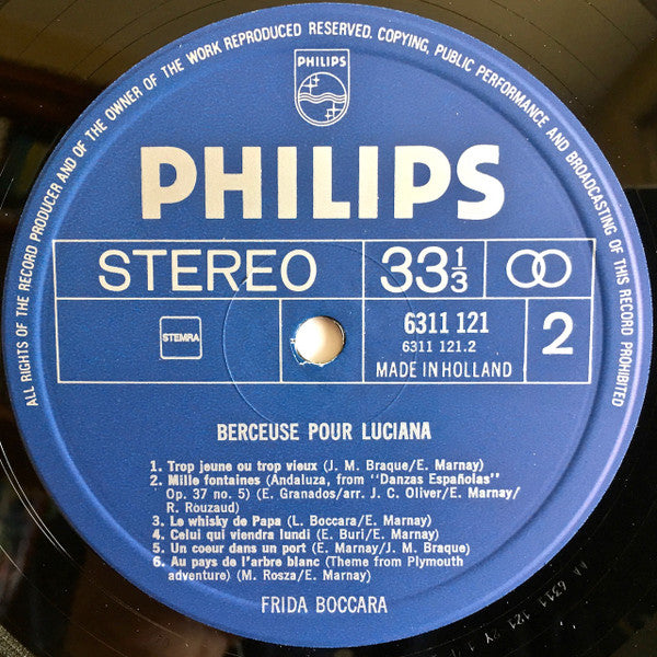 Frida Boccara : Frida Boccara (LP, Album)