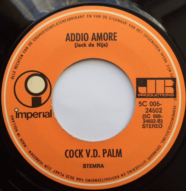 Cock van der Palm : De Laatste Tango (7", Single)