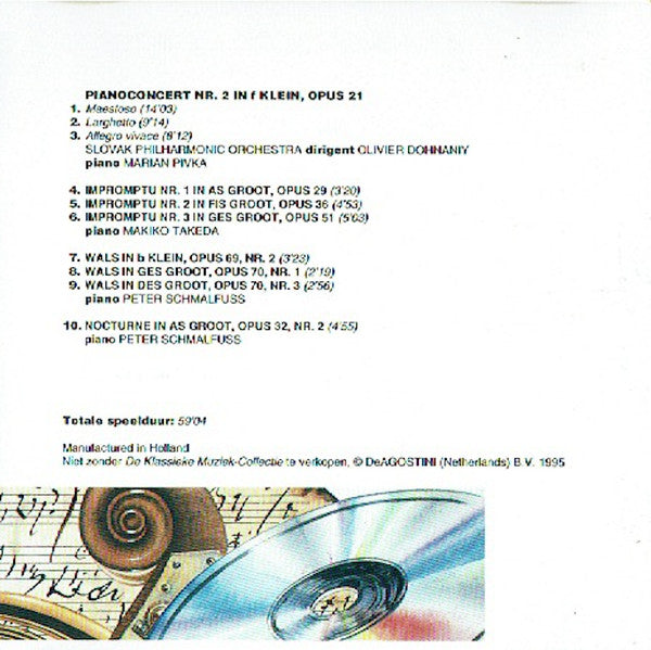 Various : Chopin Romantische Meesterwerken (CD, Album)