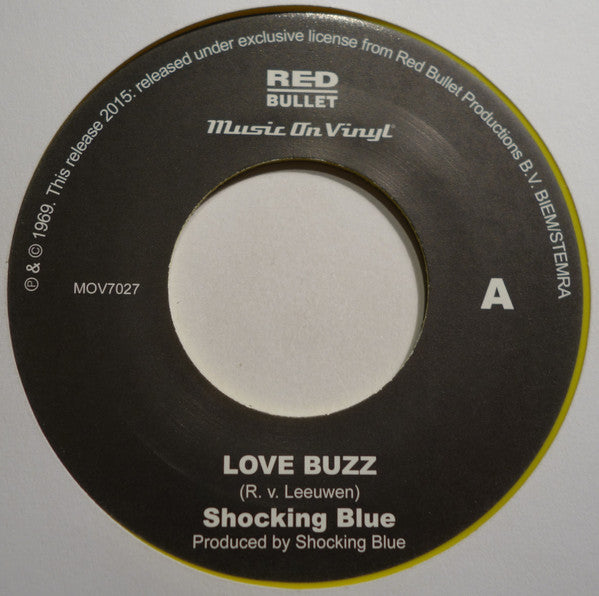 Shocking Blue : Love Buzz / Boll Weevil (7", RSD, Single, Ltd, Num, Yel)