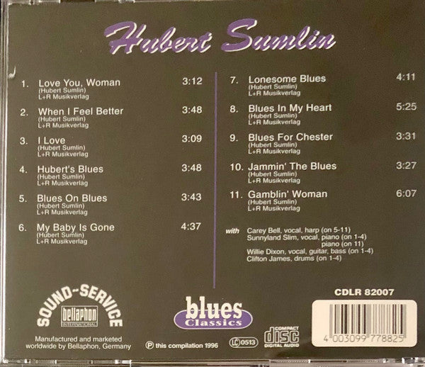 Hubert Sumlin : Blues Classics (CD, Comp)