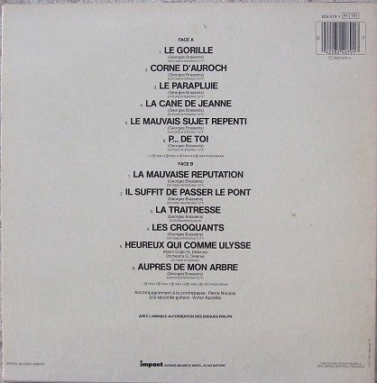 Georges Brassens : Volume 1 (LP, Comp, RE)