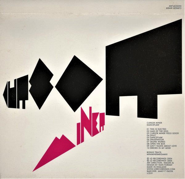 Cursor Miner : Danceflaw (CD, Album)