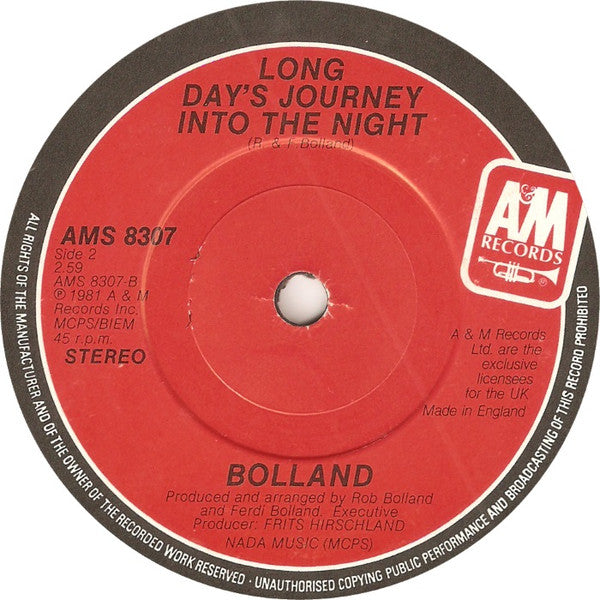 Bolland & Bolland : You're In The Army Now  (7", Single)