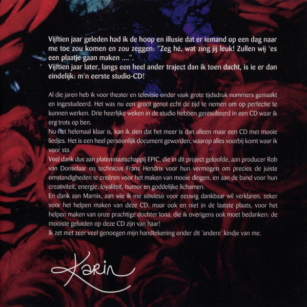 Karin Bloemen : Kameleon (CD, Album)