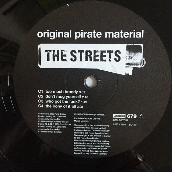 The Streets : Original Pirate Material (2xLP, Album, RP)
