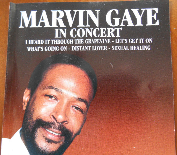 Marvin Gaye : In Concert (CD, Album)