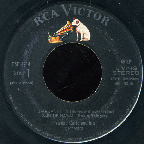 Frankie Carle And His Orchestra : The Roving Piano Of Frankie Carle (7", EP)