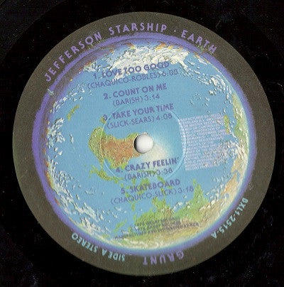 Jefferson Starship : Earth (LP, Album)