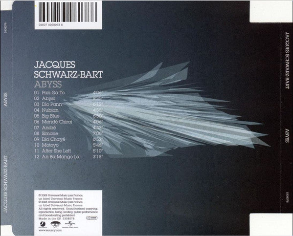 Jacques Schwarz-Bart : Abyss (CD, Album)