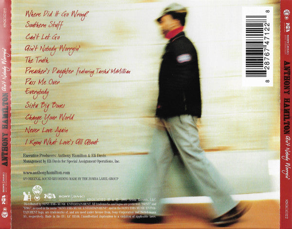 Anthony Hamilton : Ain't Nobody Worryin' (CD, Album)