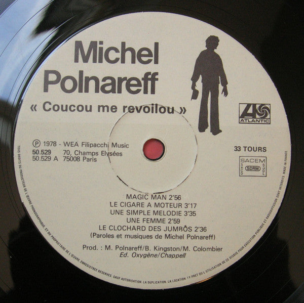 Michel Polnareff : Coucou Me Revoilou (LP, Album)