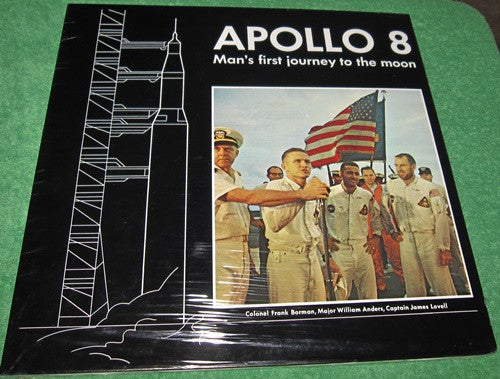 Apollo 8* : Apollo 8 Man's First Journey To The Moon (LP, Album, Gat)