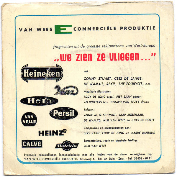 Various : We Zien Ze Vliegen (7", Single)