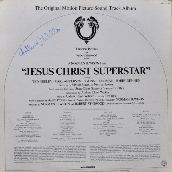 Various : Jesus Christ Superstar (The Original Motion Picture Sound Track Album) (2xLP, Album, Gat)
