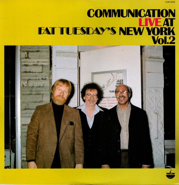 Communication (4) : Live At Fat Tuesday's New York Vol.2 (LP)