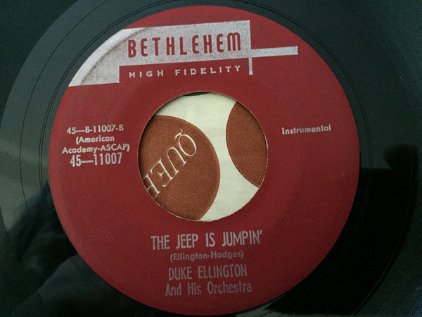 Duke Ellington And His Orchestra : Indian Summer / The Jeep Is Jumpin'  (7", Single)