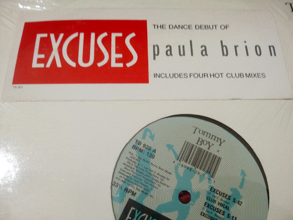 Paula Brion : Excuses (12")
