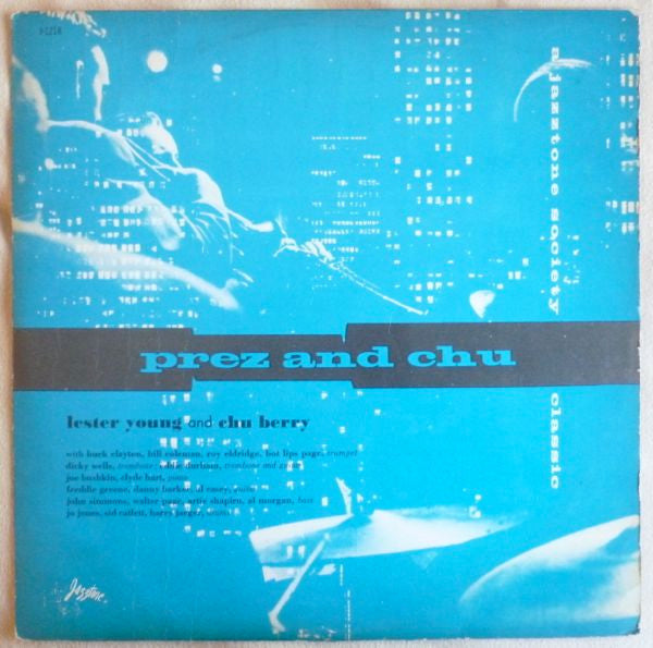 Lester Young And Leon "Chu" Berry : Prez And Chu (Tops on Tenor) (LP, Comp, Mono)