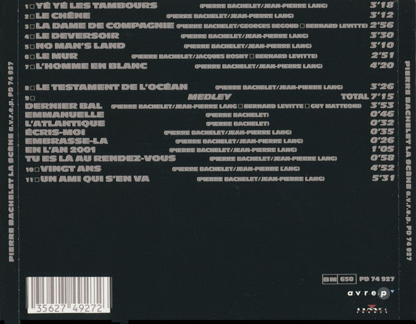 Pierre Bachelet : La Scène (CD, Album)