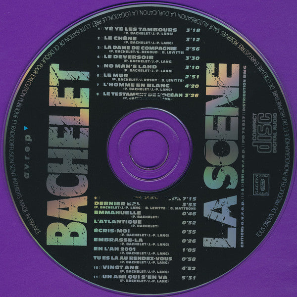 Pierre Bachelet : La Scène (CD, Album)