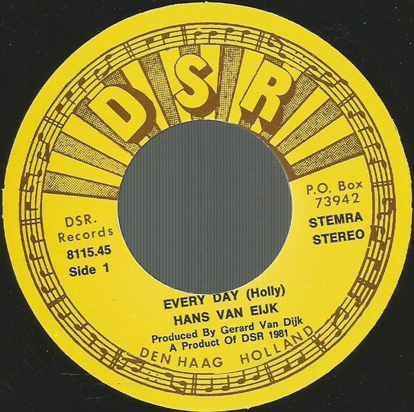Hans van Eijk : Everyday  (7", Single)