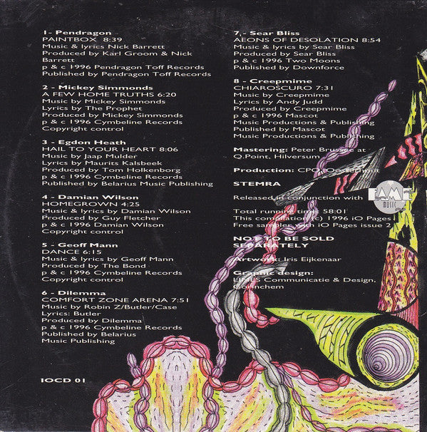 Various : IOPages Sampler (CD, Comp, Smplr)