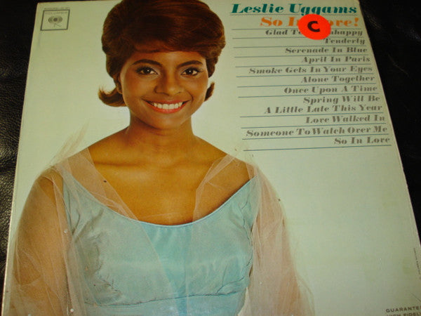 Leslie Uggams : So In Love! (LP, Album, Mono)