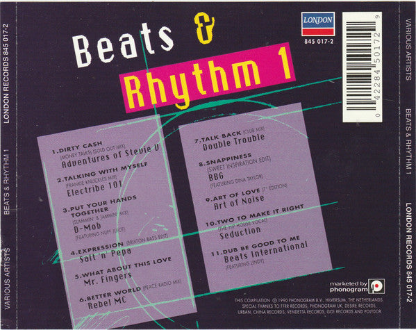 Various : Beats & Rhythm 1 (CD, Comp)
