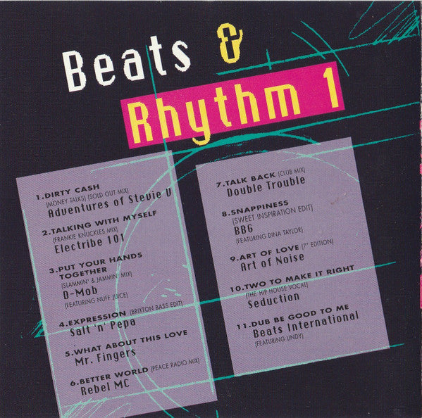 Various : Beats & Rhythm 1 (CD, Comp)