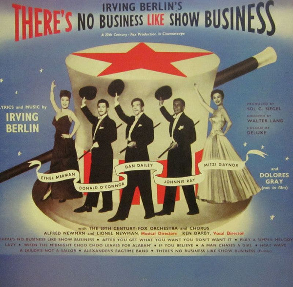 Twentieth Century-Fox Studio Orchestra And Twentieth Century-Fox Studio Chorus : Irving Berlin's There's No Business Like Show Business (LP, RE)