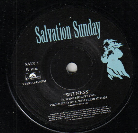 Salvation Sunday : Come To Your Senses (7", Single)