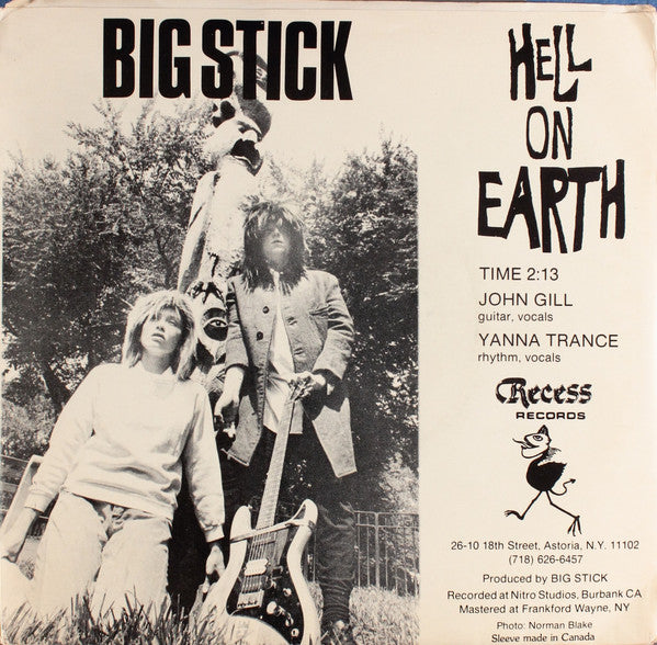 Big Stick : Drag Racing (7", EP, Ltd)