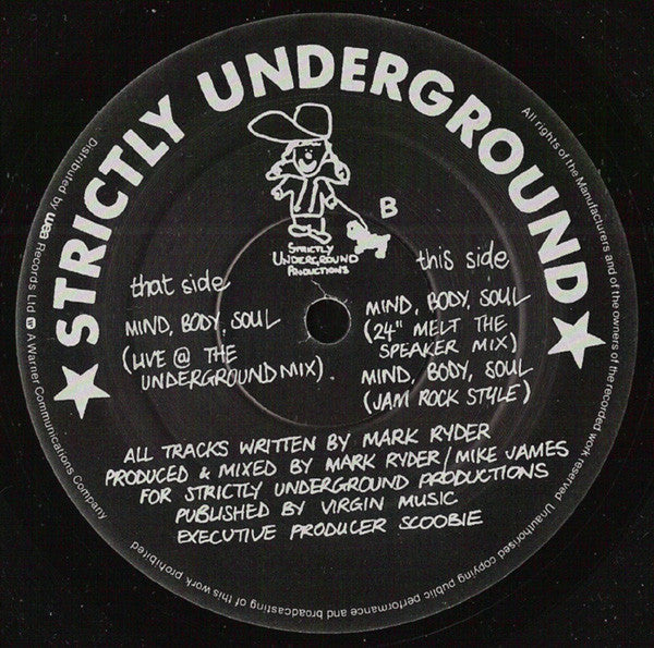 Fantasy UFO Featuring Jay Groove : Mind, Body, Soul (12")