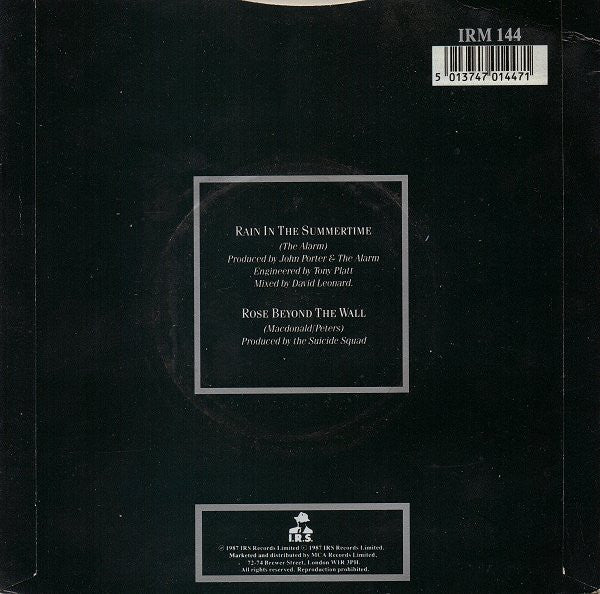 The Alarm : Rain In The Summertime (7", Single, Sil)