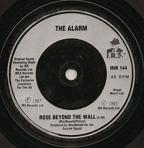 The Alarm : Rain In The Summertime (7", Single, Sil)