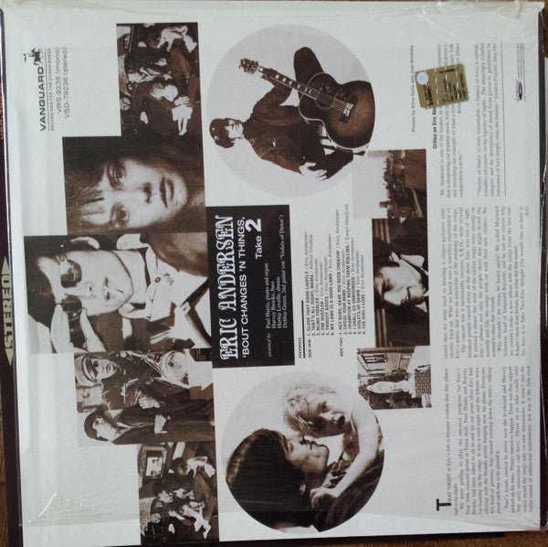 Eric Andersen (2) : 'Bout Changes 'N Things, Take 2 (LP, RE, 180)
