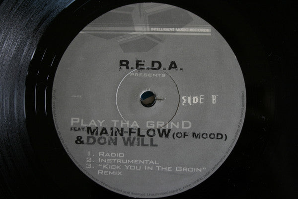R.E.D.A. : Kaleidoscope Of Power / Play Tha Grind (12", Maxi, Ltd)