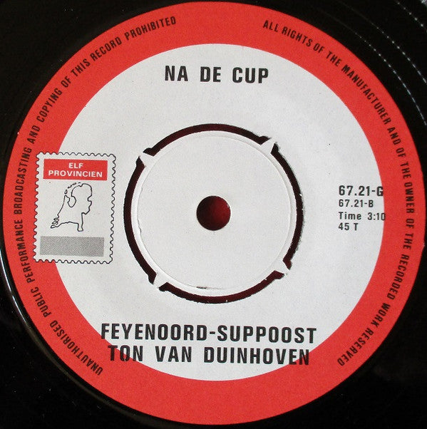 Ton Van Duinhoven : Voor De Cup (7")