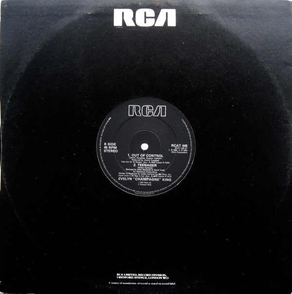 Evelyn King : I'm So Romantic (12", Gen)