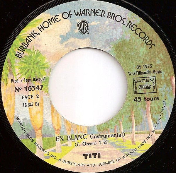 Arlette Thomas / Michel Elias : Titi Et Sylvestre Chantent En Français (7", Single)