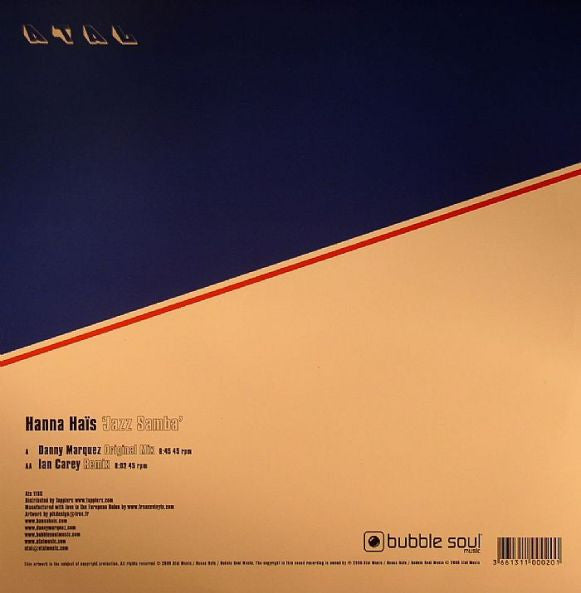 Hanna Haïs : Jazz Samba (12")